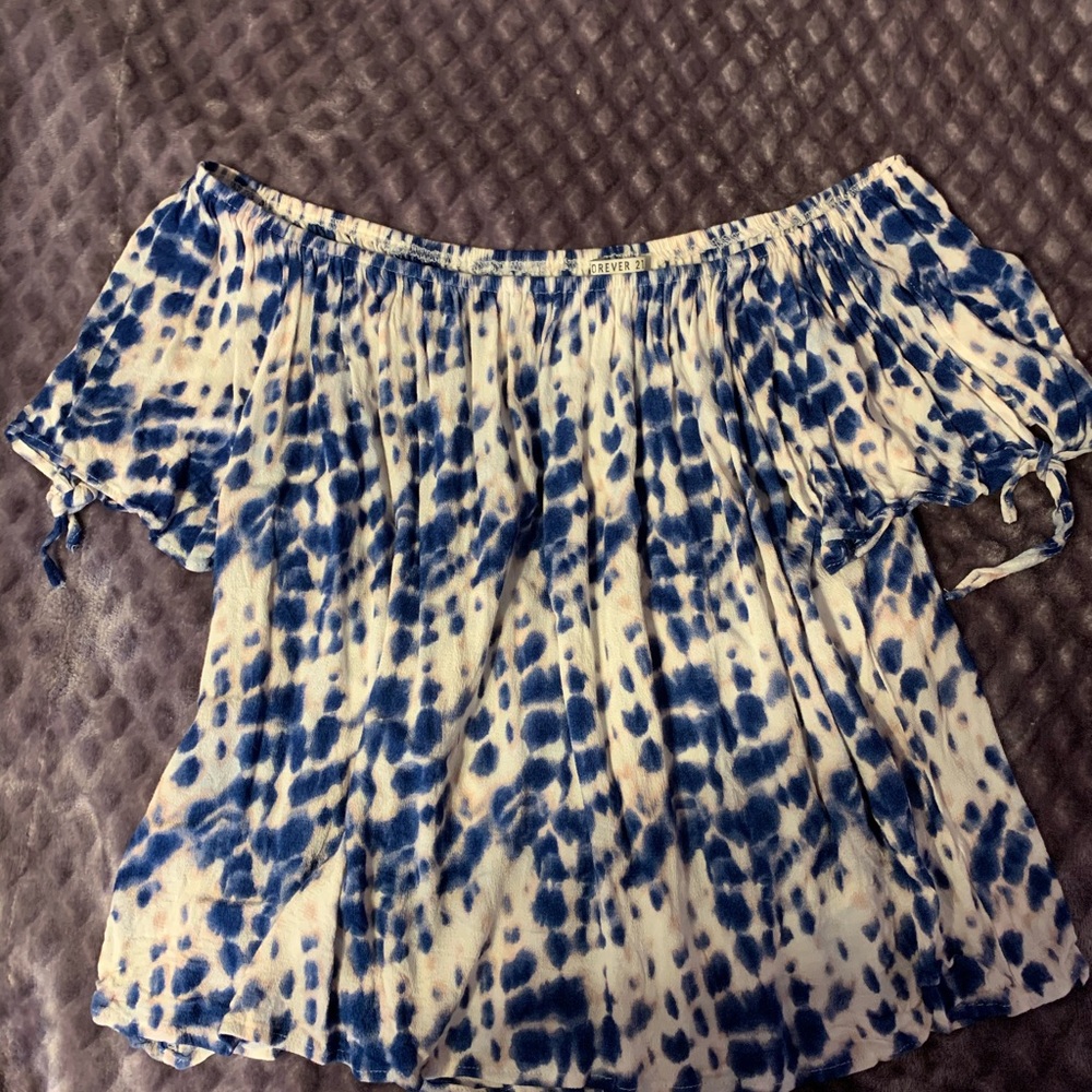 Forever 21 off the shoulder top